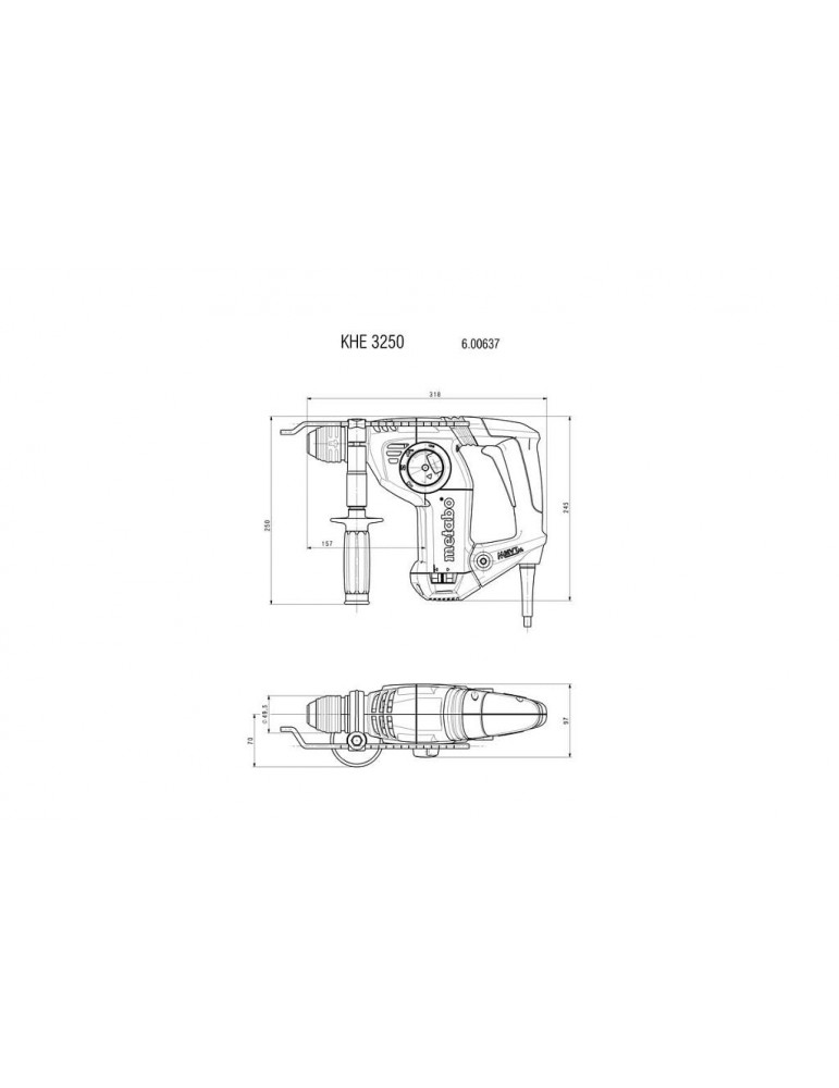 Перфоратор Metabo KНЕ 3250 600637000