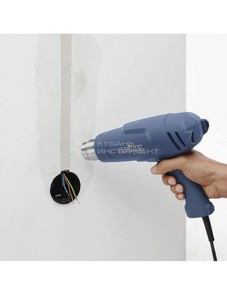 Набор строительный Steinel фен HL 1820 S картон + 2 насадки 052768 (110055308)