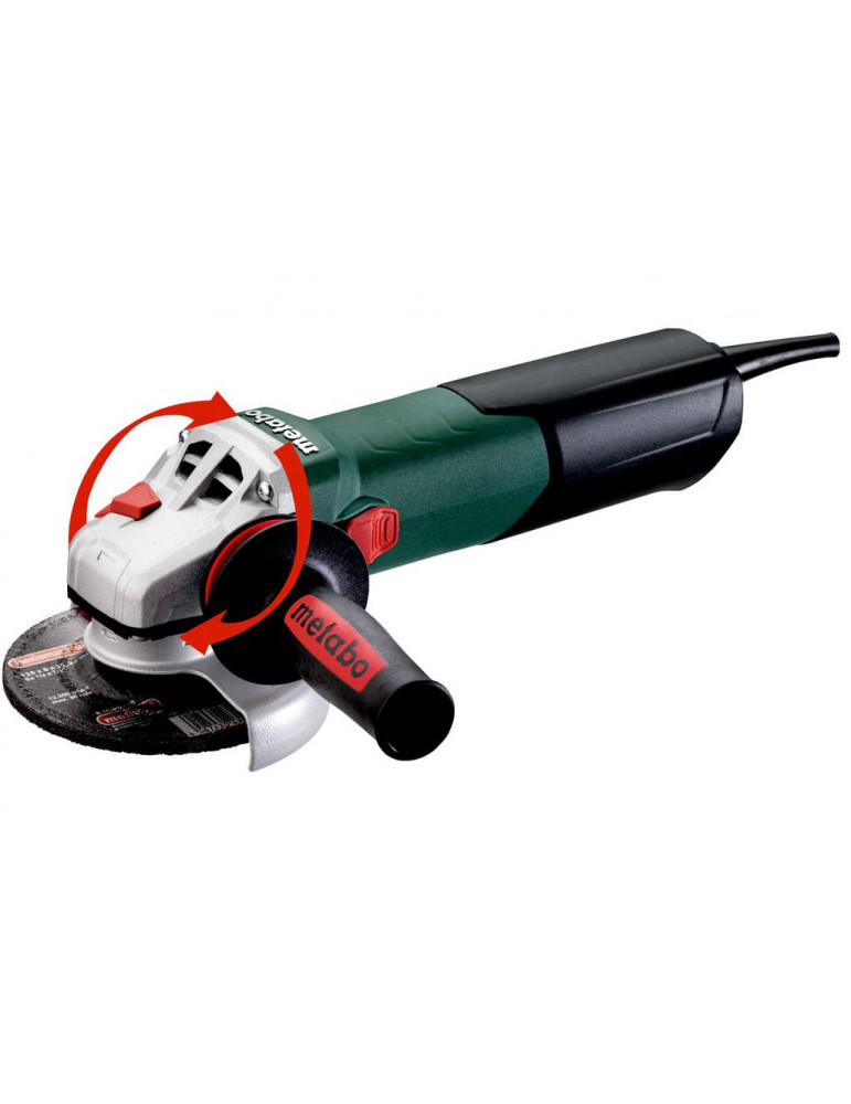 Угловая шлифовальная машина Metabo WEV 17-125 Quick 600516000