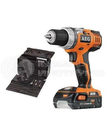 Аккумуляторная дрель AEG BSB 18 G2 Li-KIT 1X 441455