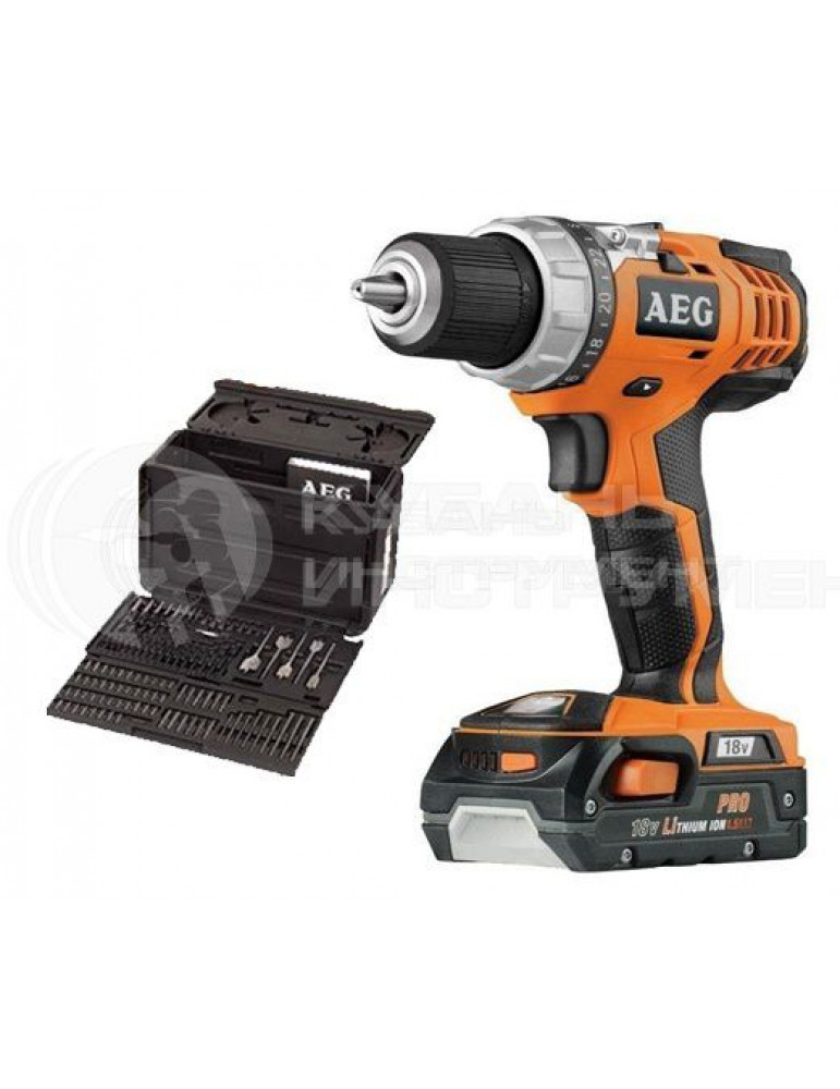 Аккумуляторная дрель AEG BSB 18 G2 Li-KIT 1X 441455