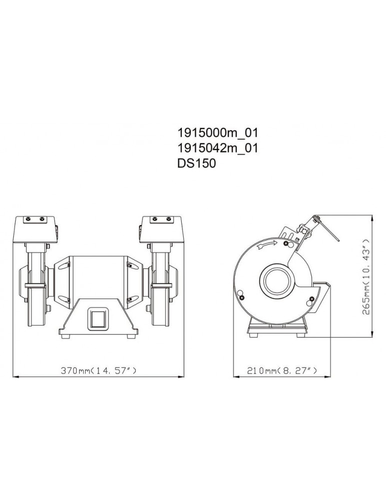 Точило Metabo DS 150 619150000