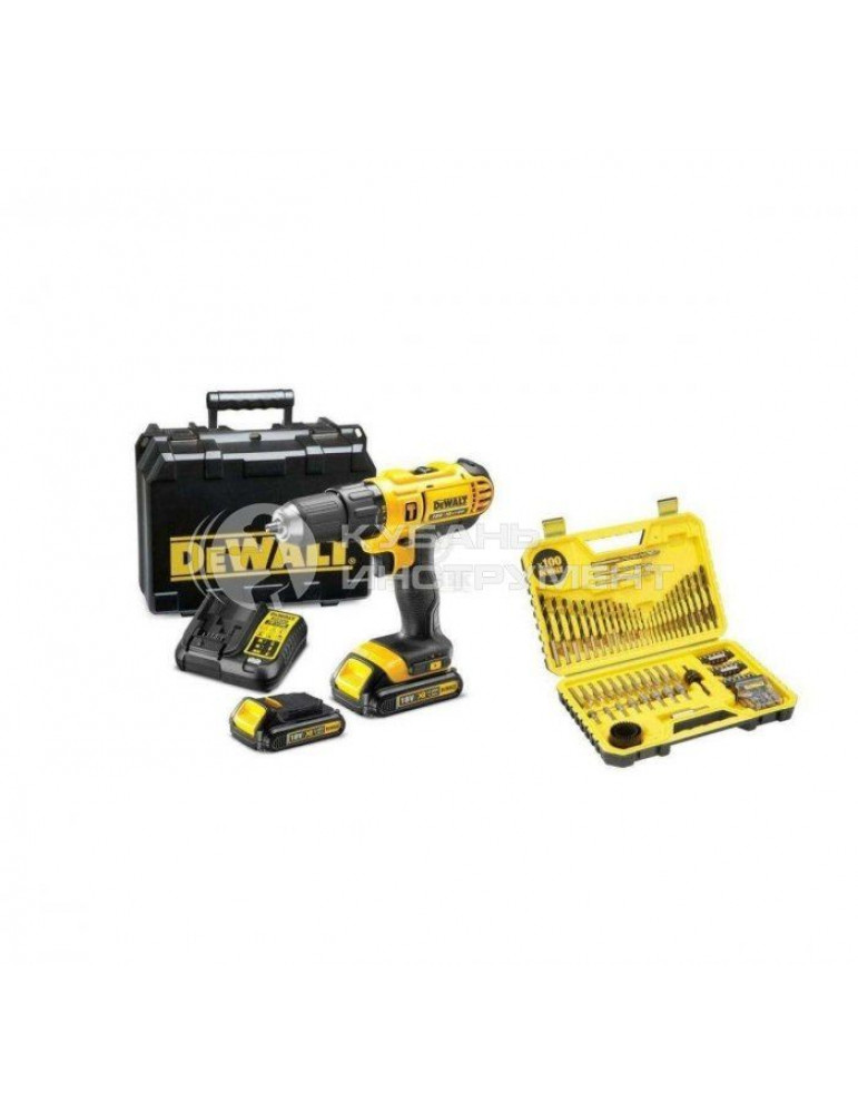 Аккумуляторная дрель-шуруповерт DeWalt DCD 776 S2A