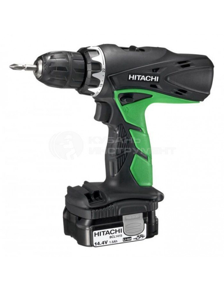 Аккумуляторный шуруповерт Hitachi DS 14 DСL-RC (1.5 Ач)