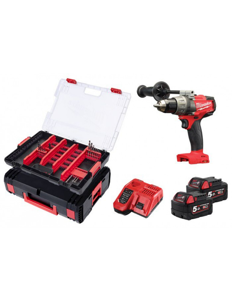 Аккумуляторная дрель-шуруповерт Milwaukee M18 FDD-502XA Fuel II 4933464128