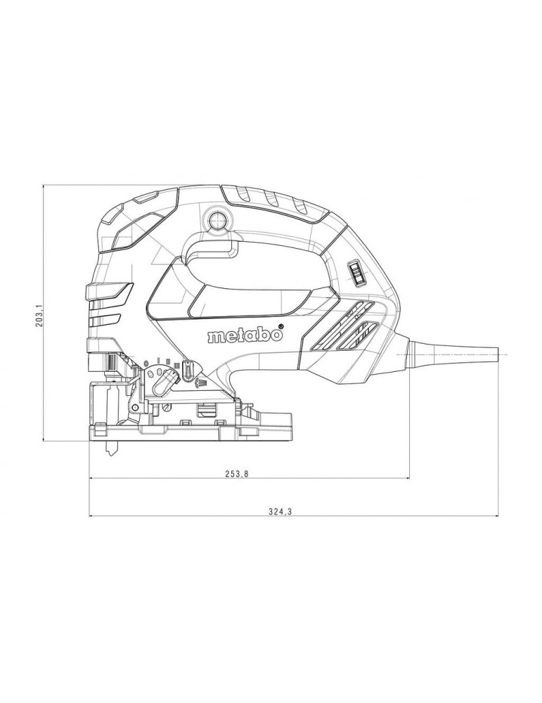 Лобзик Metabo SТEВ 140 Q 601402000