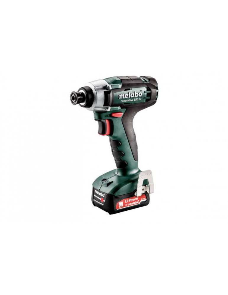 Аккумуляторный ударный гайковерт Metabo PowerMaxxSSD12601114500