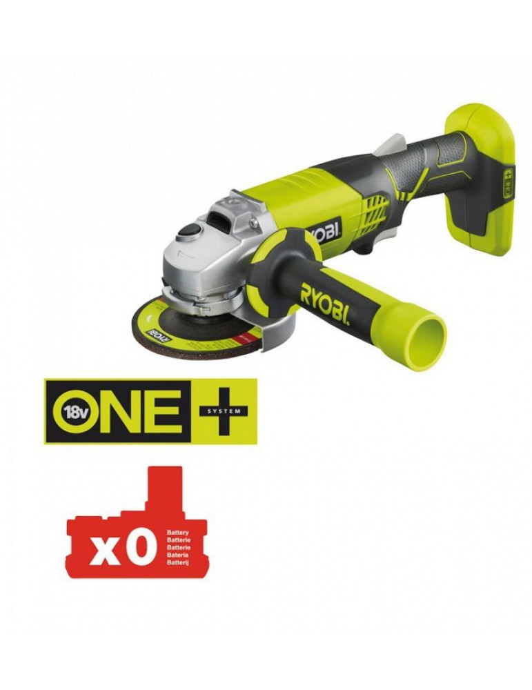 Аккумуляторная угловая шлифовальная машина Ryobi R18AG0 5133001903