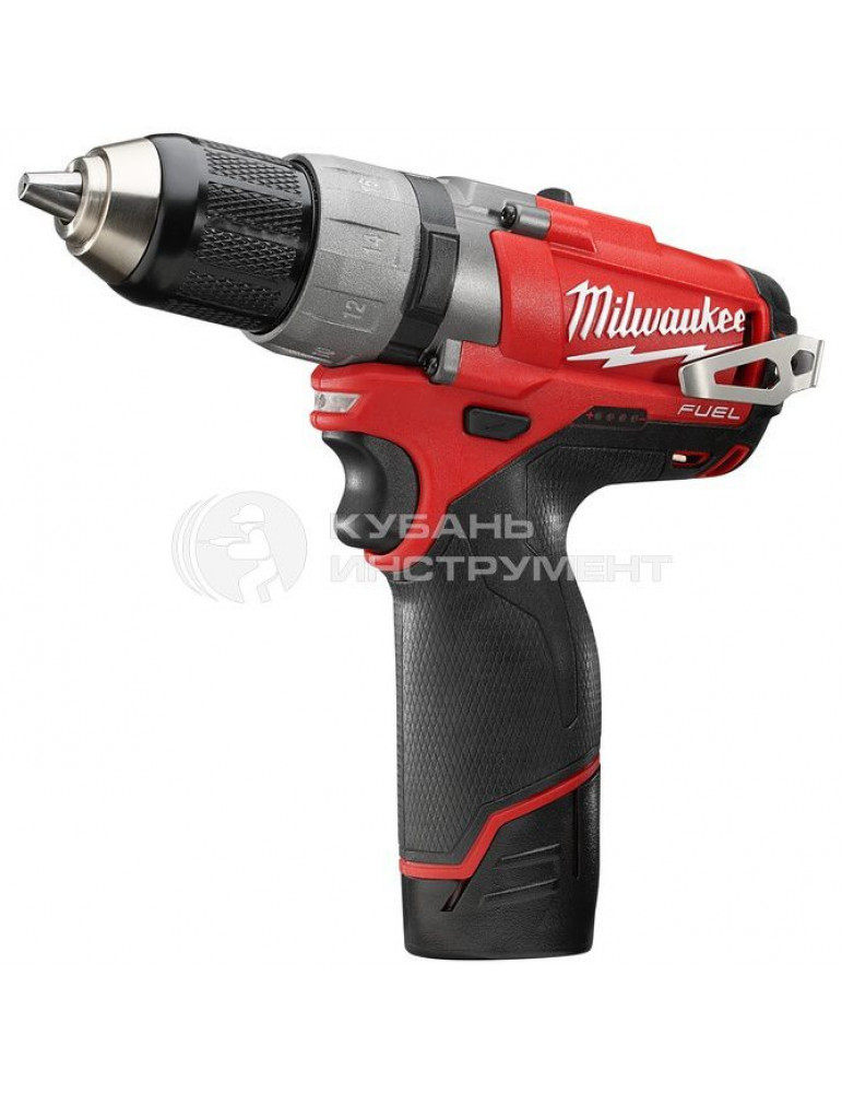 Аккумуляторная дрель-шуруповерт Milwaukee M12 CDD-202С Fuel Li-Ion2Aч 4933440390