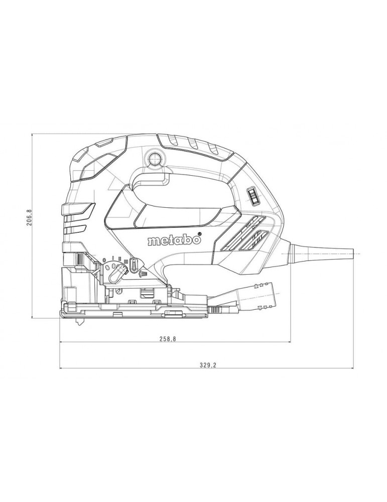 Лобзик Metabo SТEВ 140 Plus 601404500