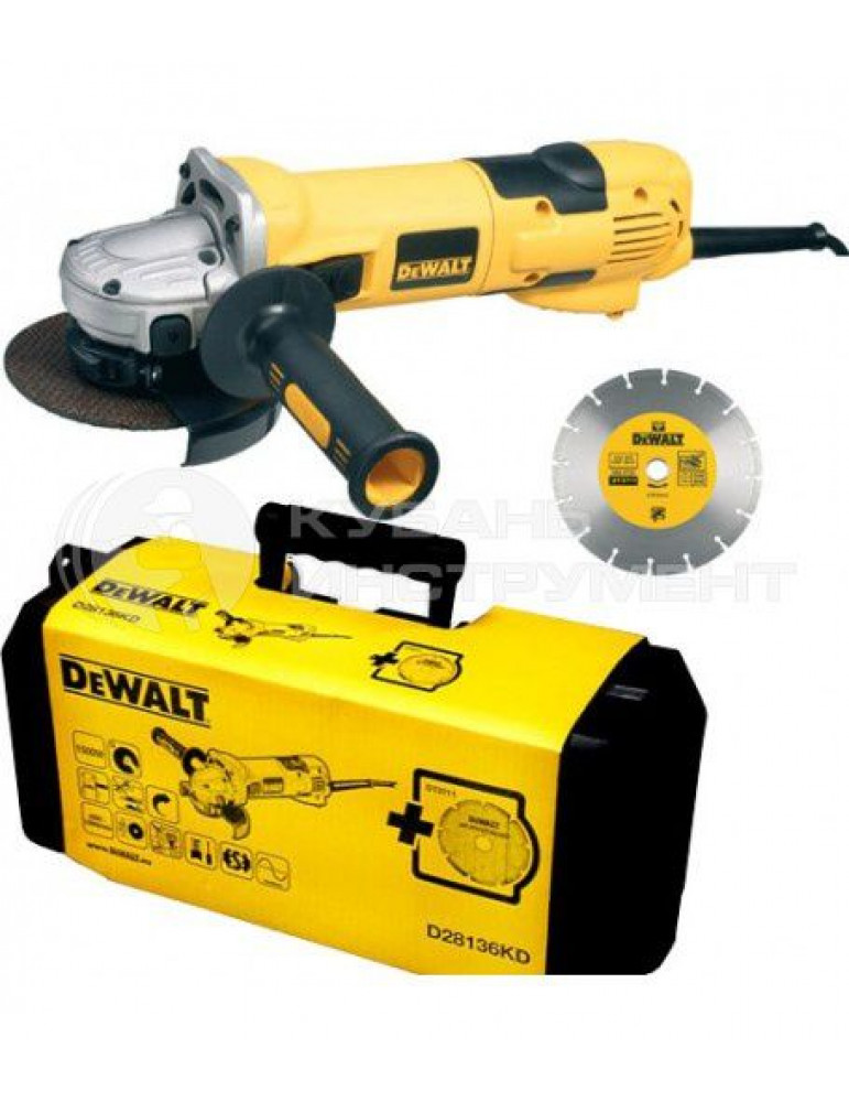 Угловая шлифовальная машина DeWalt D 28136 KD