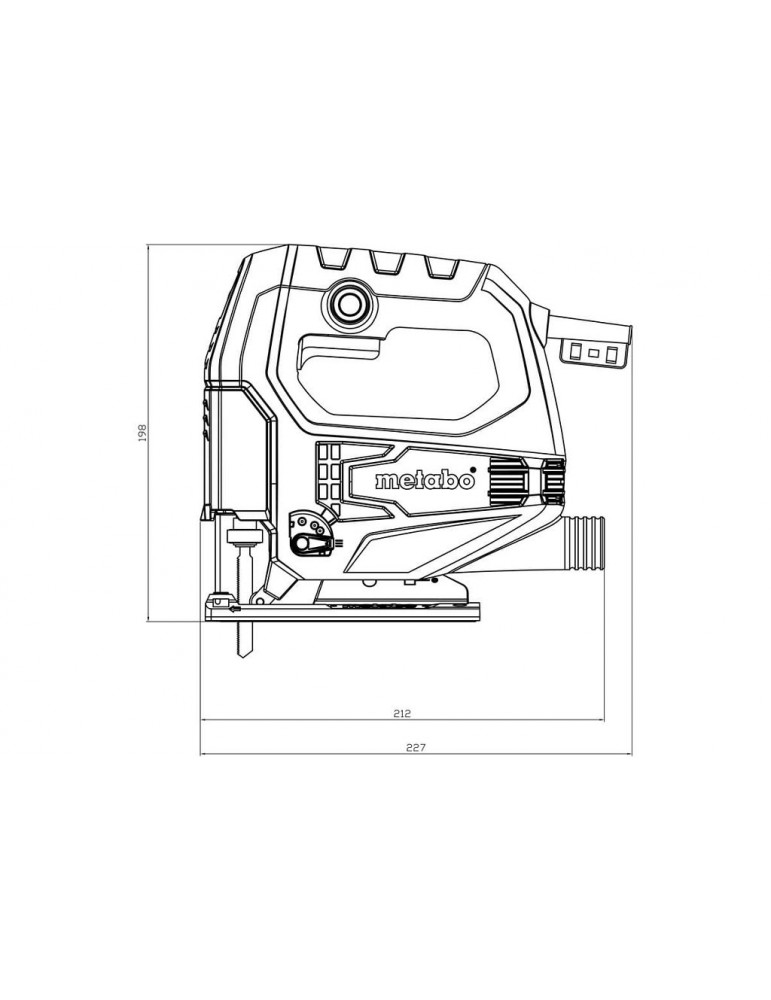Лобзик Metabo STEB 65 Quick 601030000