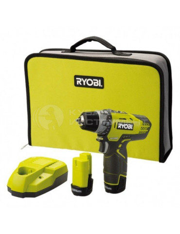 Аккумуляторная дрель Ryobi R 12DD-LL 13S 3001802