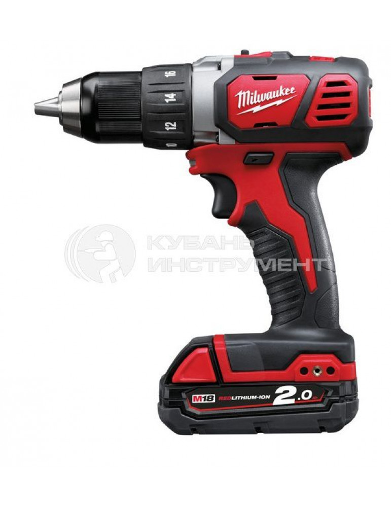 Аккумуляторная дрель-шуруповерт Milwaukee M18 BDD-202С Li-Ion2Ач 4933443555