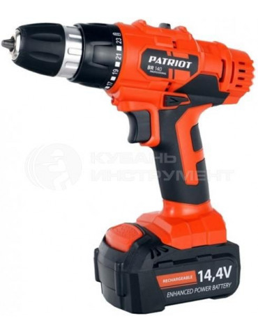 Аккумуляторная дрель-шуруповерт Patriot BR140Li 180201520