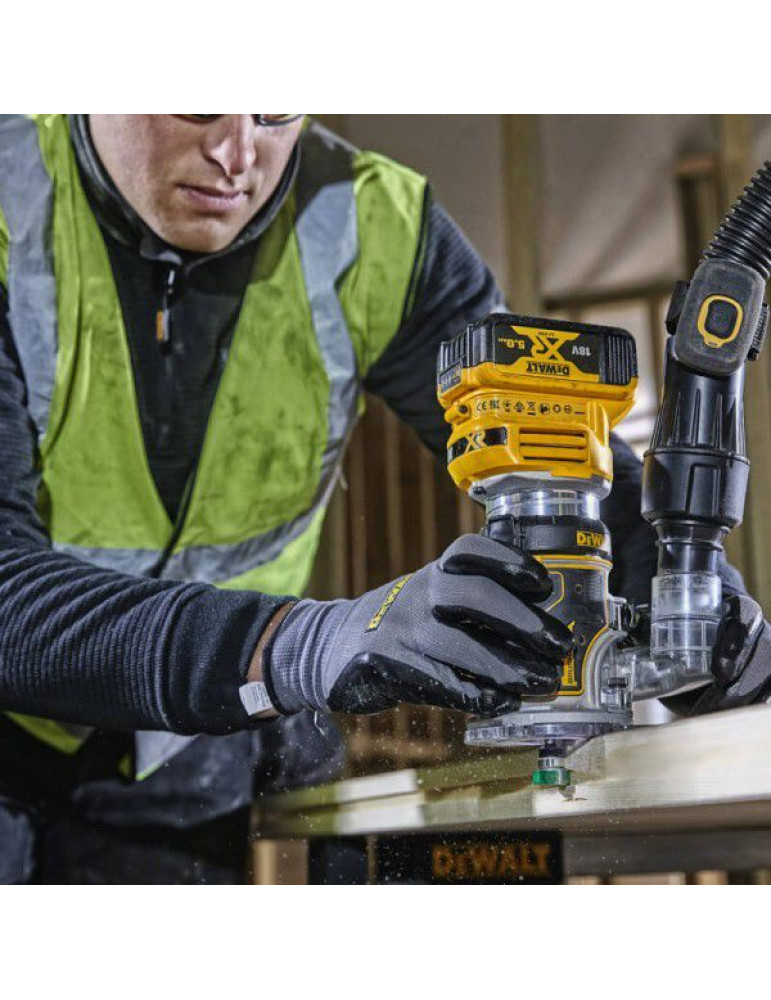 Аккумуляторный фрезер DeWalt DCW 604 N без АКБ и ЗУ