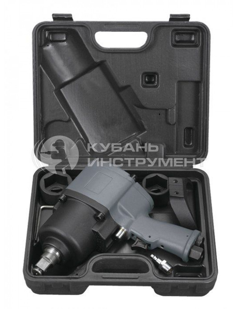 Пневмогайковерт ударный Fubag IW 1600 3/4"+ набор головок,кейс 100199