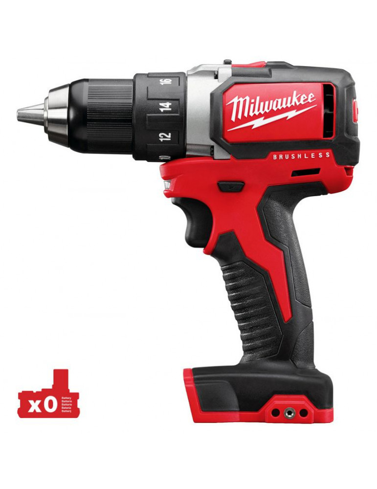 Аккумуляторная дрель-шуруповерт Milwaukee M18 BLDD-0 4933448440