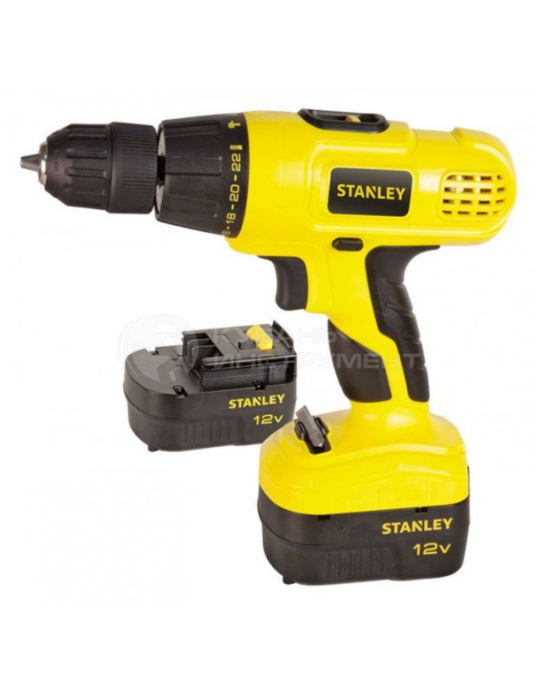 Аккумуляторная дрель-шуруповерт Stanley STDC 12 HBK-RU