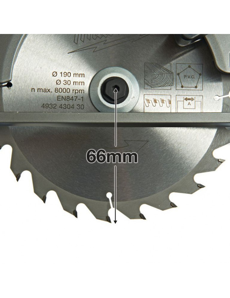 Аккумуляторная циркулярная пила Milwaukee M18 CCS66-0X Fuel (кейс HD Box) 4933459395
