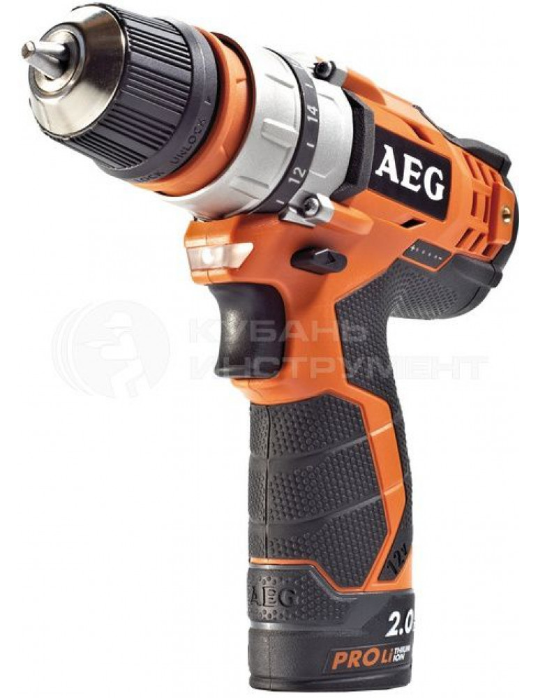 Аккумуляторная дрель AEG BBS 12 C2 LI-202 CK 4935446382