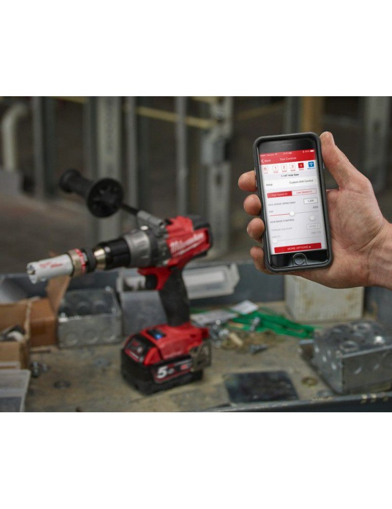 Аккумуляторная дрель-шуруповерт Milwaukee M18 Onepd-0 Fuel One-Key 4933451146