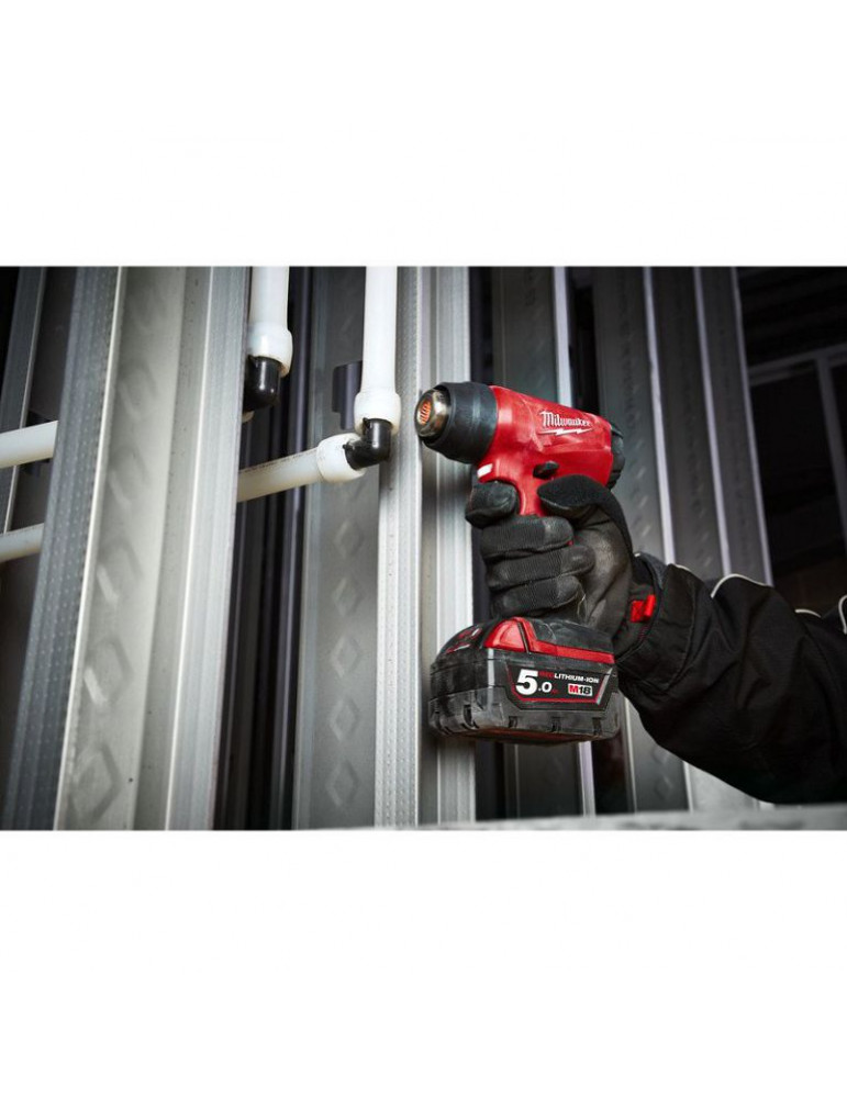 Аккумуляторный технический фен Milwaukee M18BHG-502C 4933459772