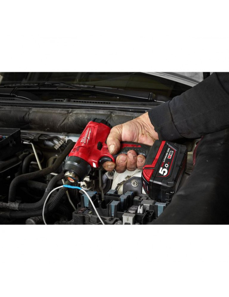 Аккумуляторный технический фен Milwaukee M18BHG-502C 4933459772