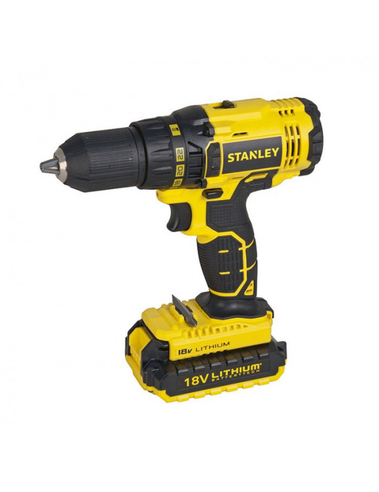 Аккумуляторная дрель-шуруповерт Stanley SCD 20 S2K