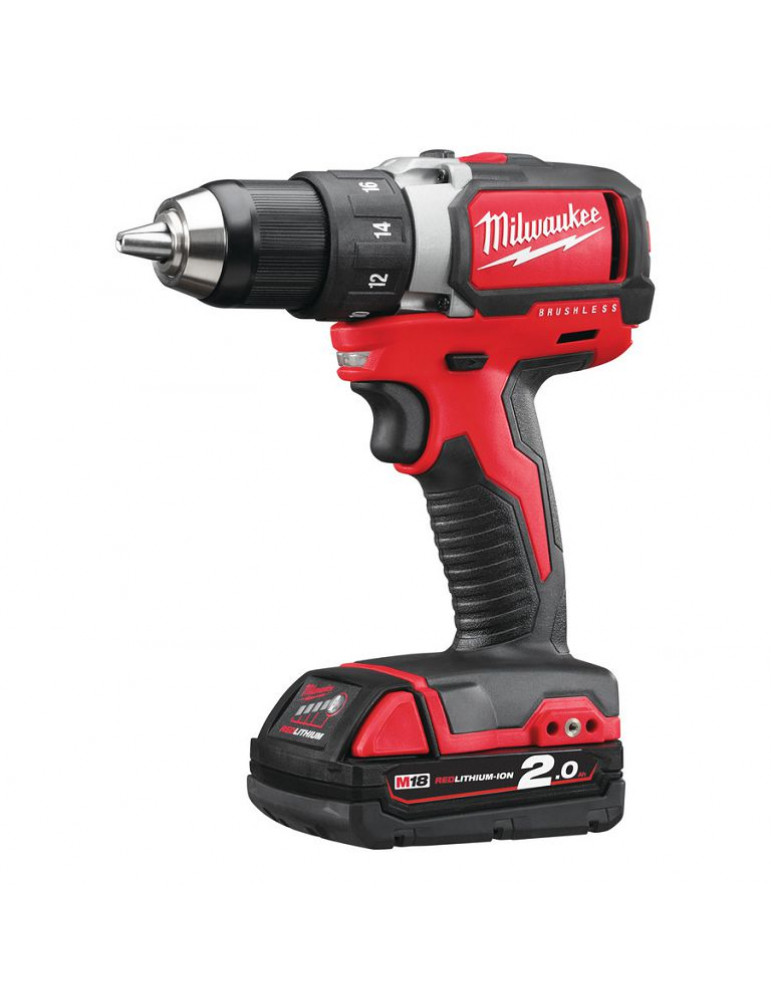 Аккумуляторная дрель-шуруповерт Milwaukee M18 BLDD-202C Li-Ion2Ач 4933448441