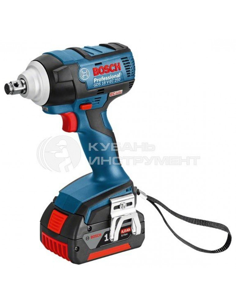 Аккумуляторный гайковерт Bosch GDS 18V-EC 250 (L-Boxx) 06019D8120