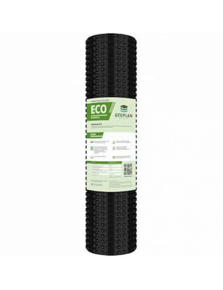 GEOPLAN ECO (2м x 20м, 40м2), профилированная мембрана