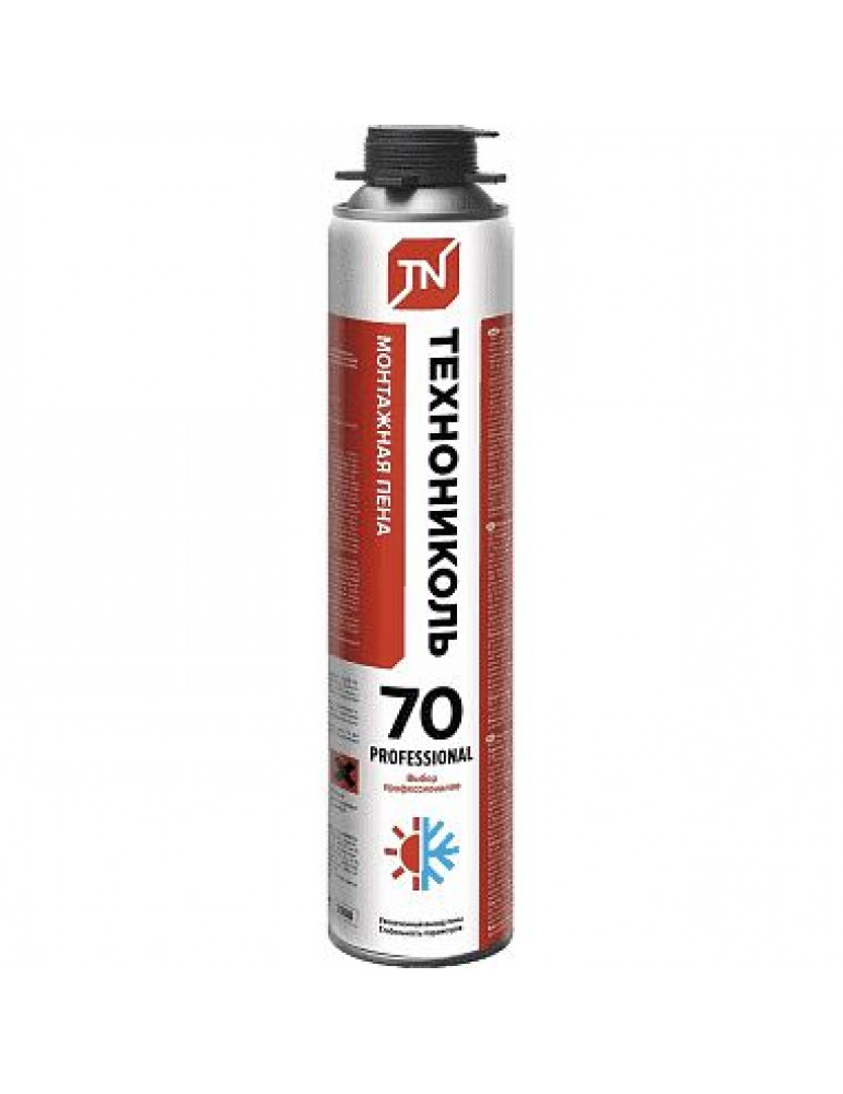Пена монтажная ТЕХНОНИКОЛЬ 70 PROFESSIONAL всесезонная