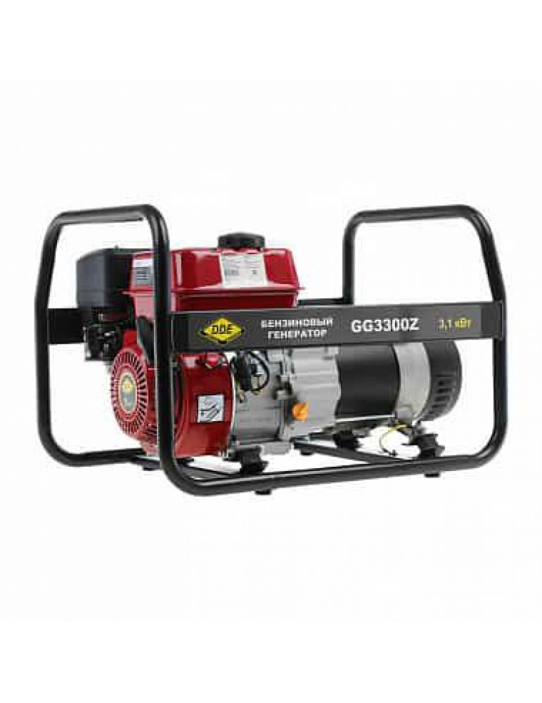 ДДЕ GG3300Z Генератор 2,6/3,0кВт, бенз., бак 3,6л, 36кг