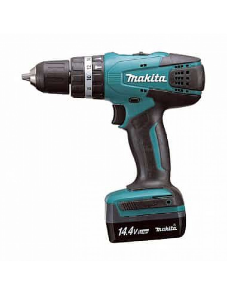 МАКИТА Дрель аккумуляторная/шуруповерт DF347DWE Li-ion 14,4V 2аккум (1,5Ач) кейс