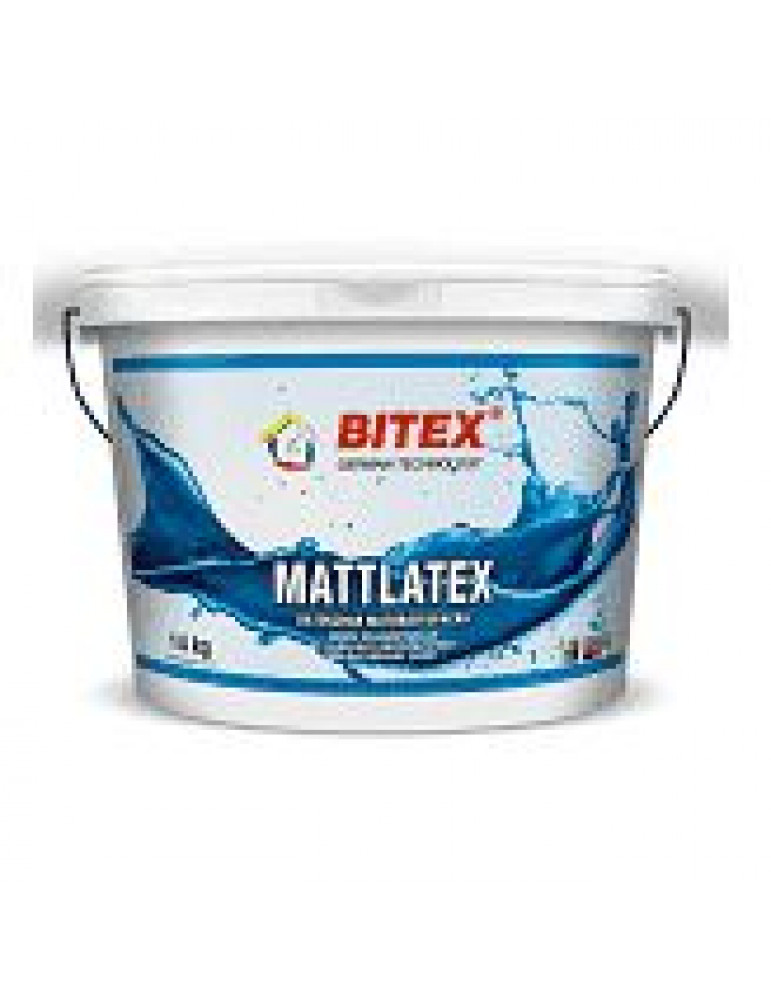 Краска матовая Bitex Mattlatex база 1 латексная 14 кг