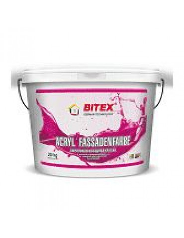 Краска акриловая Bitex Acryl Fassadenfarbe для фасада база 3 20 кг