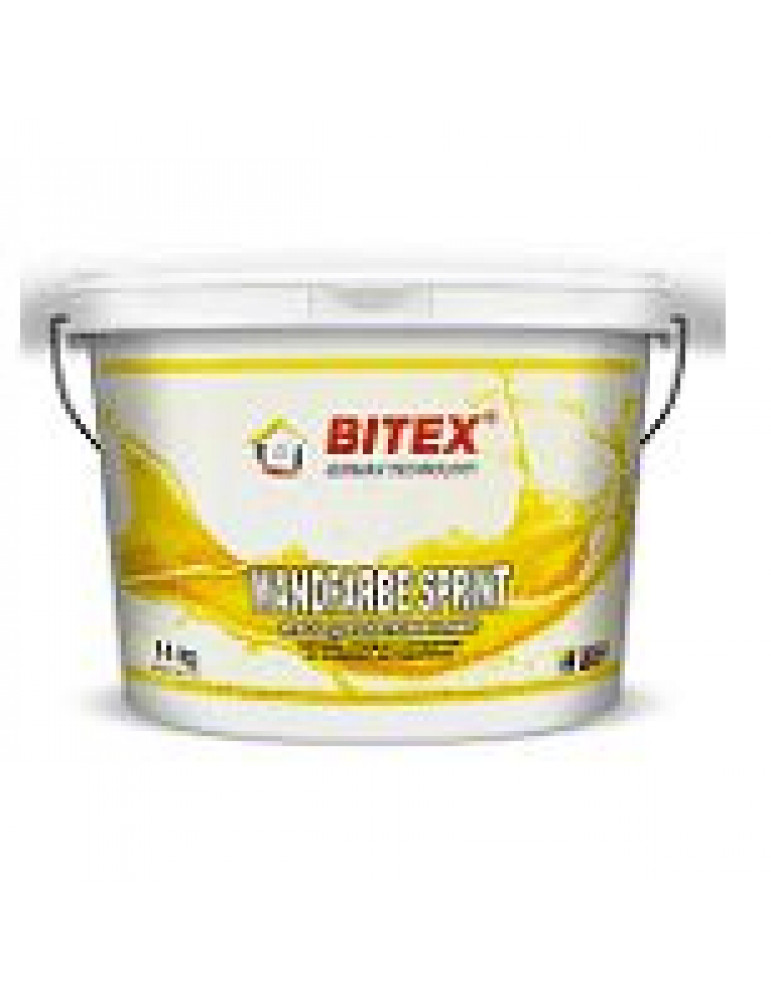 Краска акриловая Bitex Wandfarbe Sprint матовая база 3 7 кг