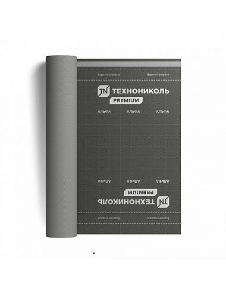 Гидро-ветрозащитная диффузионная мембрана ТехноНИКОЛЬ АЛЬФА ВЕНТ 180