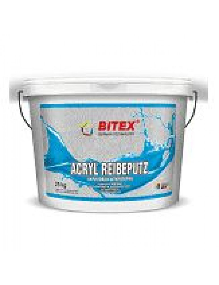 Штукатурка декоративная Bitex Acryl Reibeputz 2 мм база 3 короед 25 кг