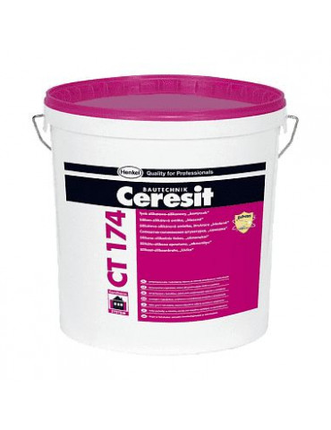 Штукатурка камешковая Ceresit CT 174 2,0 мм база 25 кг