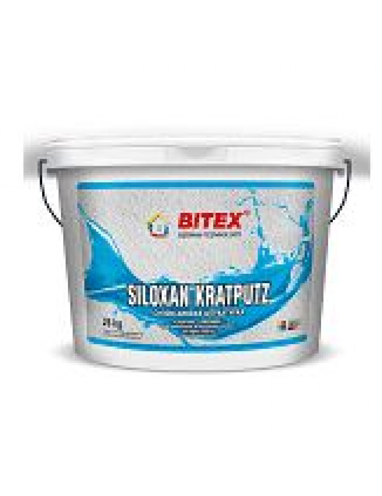 Штукатурка декоративная Bitex Siloxan Kratzputz 2 мм база 3 шуба 25 кг