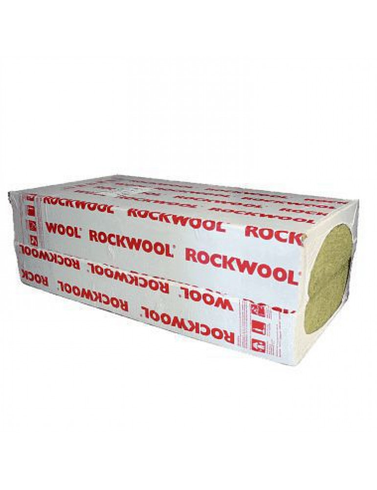 Базальтовая вата Rockwool Фасад Ламелла 1200x150x100 мм