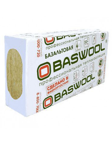 Базальтовая вата Baswool Руф 160 1200x600x100 мм 3 плиты/пачка (6,912)